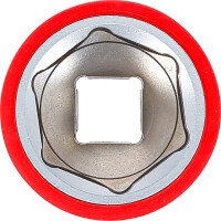 BGS 35881 VDE-Steckschlüssel-Einsatz Sechskant | Antrieb Innenvierkant 10 mm (3/8") | SW 22 mm