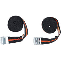 BGS Diy 3599 Spannband-Satz mit Schnellverschluss | 2,5 m x 25 mm | 2-tlg.