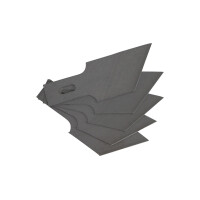 BGS 364-16x53 Ersatz-Schneideklingen für Art. 364 | 0,6 x 16 mm x 53° | 5-tlg.