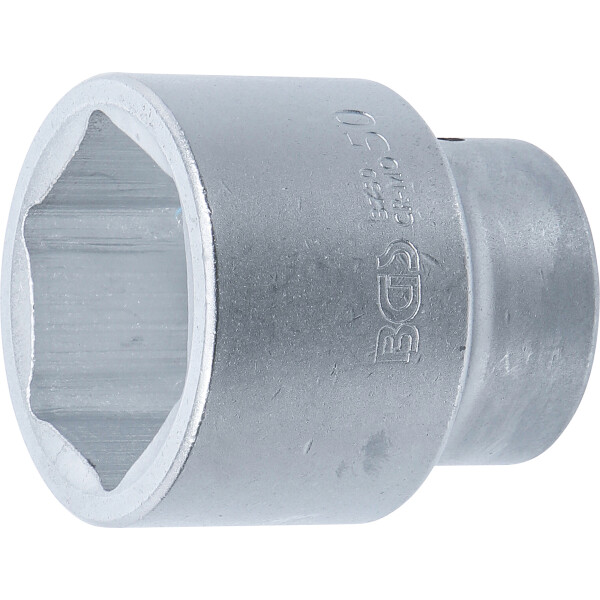 BGS 3750 Steckschlüssel-Einsatz Sechskant | Antrieb Innenvierkant 25 mm (1") | SW 50 mm