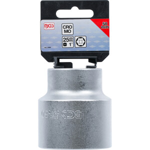 BGS 3750 Steckschlüssel-Einsatz Sechskant | Antrieb Innenvierkant 25 mm (1") | SW 50 mm