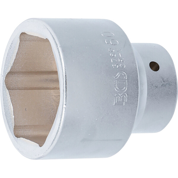 BGS 3760 Steckschlüssel-Einsatz Sechskant | Antrieb Innenvierkant 25 mm (1") | SW 60 mm