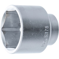 BGS 3775 Steckschlüssel-Einsatz Sechskant | Antrieb Innenvierkant 25 mm (1") | SW 75 mm