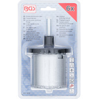 BGS 3910 Fliesen-Bohrkronen-Satz | 33 - 73 mm | 6-tlg.