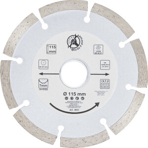 BGS Diy 3931 Segment-Trennscheibe | Ø 115 mm