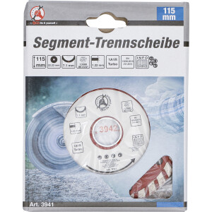 BGS Diy 3941 Turbo-Trennscheibe | Ø 115 mm