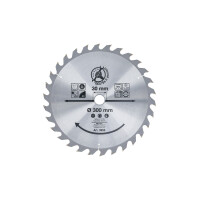 BGS Diy 3955 Hartmetall-Kreissägeblatt | Ø 300 x 30 x 3,2 mm | 30 Zähne
