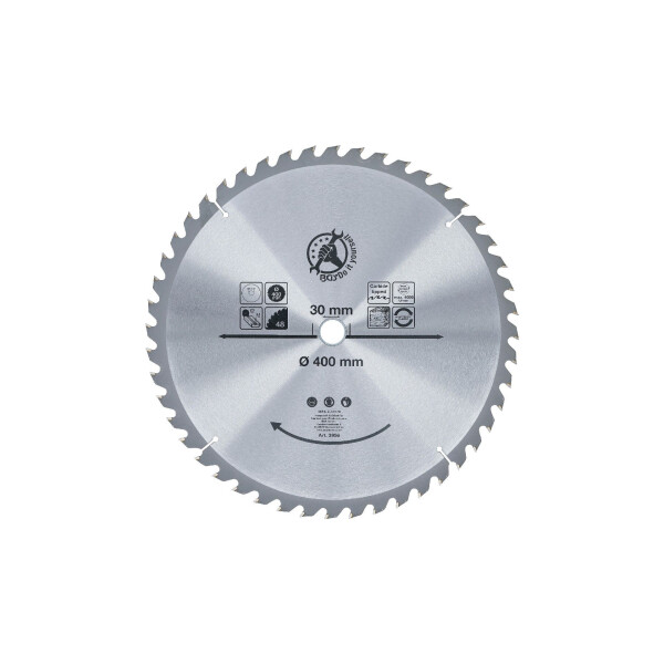 BGS Diy 3956 Hartmetall-Kreissägeblatt | Ø 400 x 30 x 3,4 mm | 48 Zähne