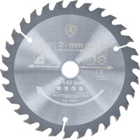 BGS Diy 3959 Hartmetall-Kreissägeblatt | Ø 140 x 20 x 2,3 mm | 30 Zähne