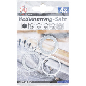 BGS Diy 3962 Reduzierring-Satz | 4-tlg.