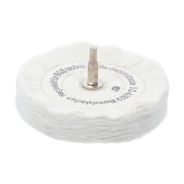 BGS 3989 Polierscheibe mit Spanndorn | 6 mm