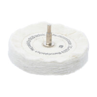 BGS 3989 Polierscheibe mit Spanndorn | 6 mm