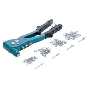 BGS Diy 401 Nietzangen-Satz | 2,4 / 3,2 / 4,0 / 4,8 mm |...