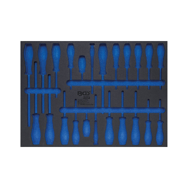 BGS 4014-5 Werkstattwageneinlage 3/3 | leer | für Art. 4014