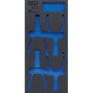 BGS 4025-1 Werkstattwageneinlage 1/3 | leer | für...