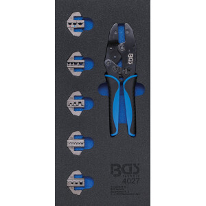 BGS 4027 Werkstattwageneinlage 1/3: Crimpzangen-Satz |...