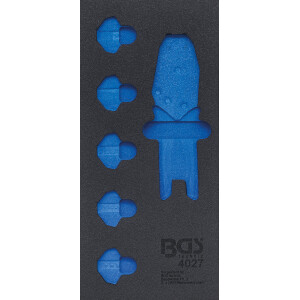 BGS 4027-1 Werkstattwageneinlage 1/3 | leer | für...
