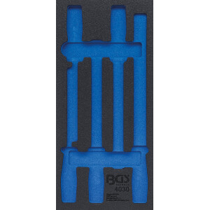 BGS 4030-1 Werkstattwageneinlage 1/3 | leer | für...