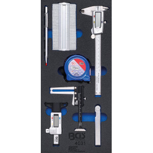 BGS 4031 Werkstattwageneinlage 1/3: Messwerkzeug-Satz |...