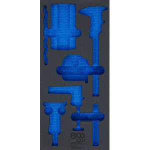 BGS 4031-1 Werkstattwageneinlage 1/3 | leer | für...