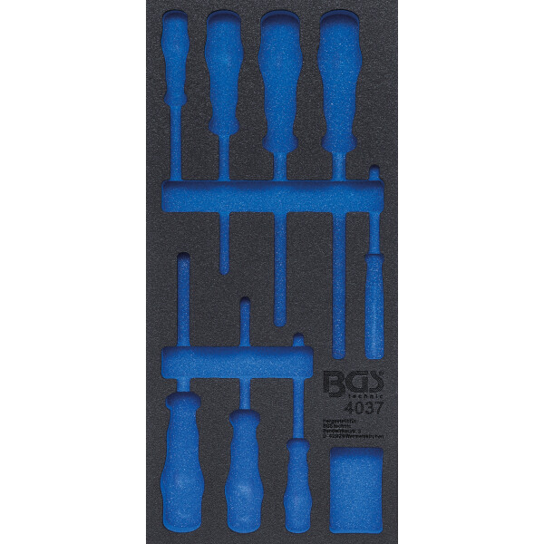 BGS 4037-1 Werkstattwageneinlage 1/3 | leer | für Art. 4037