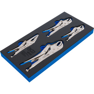 BGS 4040 Werkstattwageneinlage 1/3: Gripzangen | 4-tlg.