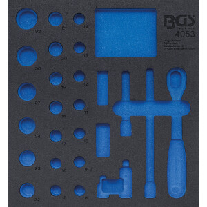 BGS 4053-1 Werkstattwageneinlage 2/3 | leer | für...