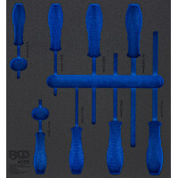 BGS 4055-1 Werkstattwageneinlage 2/3 | leer | für Art. 4055