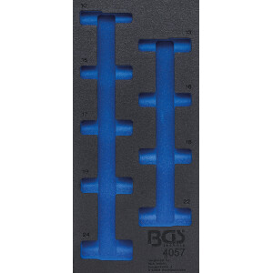 BGS 4057-1 Werkstattwageneinlage 1/3 | leer | für...