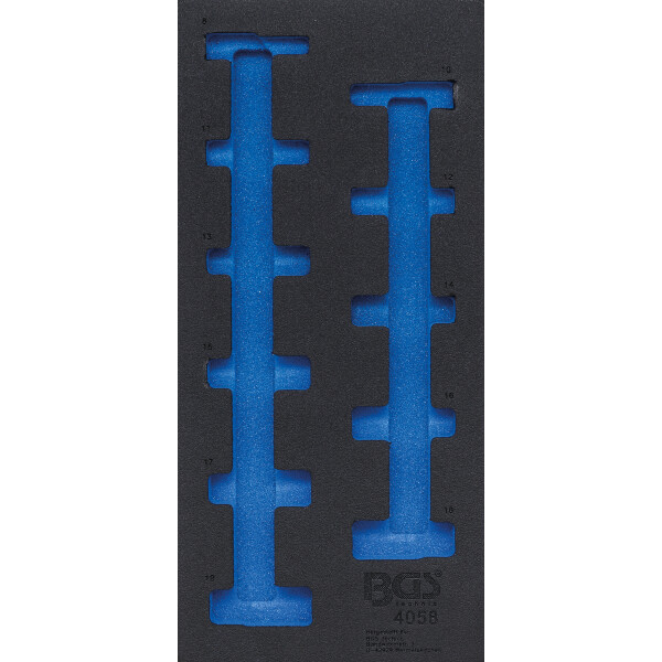 BGS 4058-1 Werkstattwageneinlage 1/3 | leer | für Art. 4058