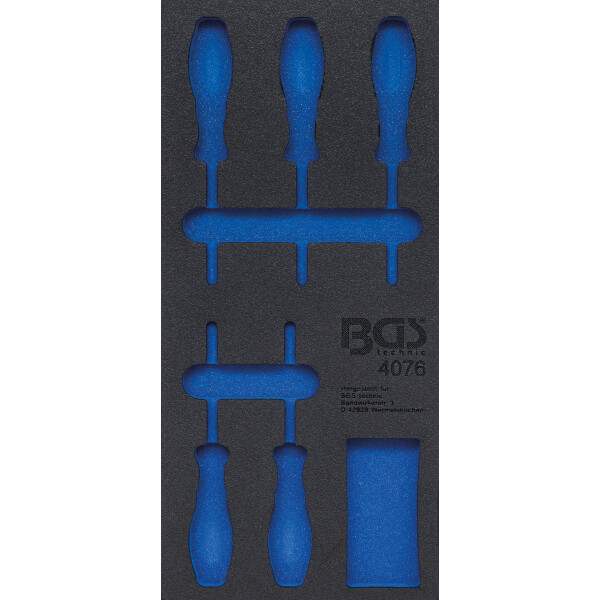 BGS 4076-1 Werkstattwageneinlage 1/3 | leer | für Art. 4076