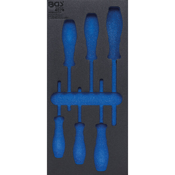 BGS 4078-1 Werkstattwageneinlage 1/3 | leer | für Art. 4078