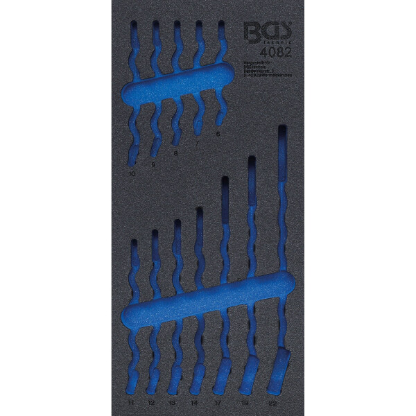 BGS 4082-1 Werkstattwageneinlage 1/3 | leer | für Art. 4082