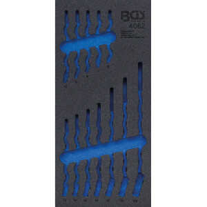 BGS 4082-1 Werkstattwageneinlage 1/3 | leer | für...
