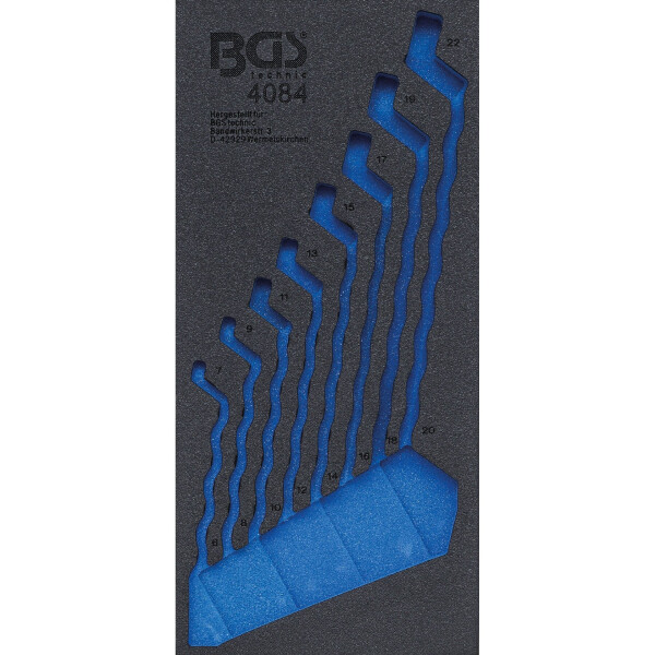 BGS 4084-1 Werkstattwageneinlage 1/3 | leer | für Art. 4084