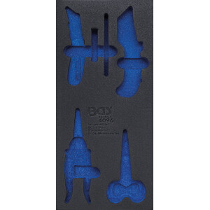 BGS 4096-1 Werkstattwageneinlage 1/3 | leer | für...
