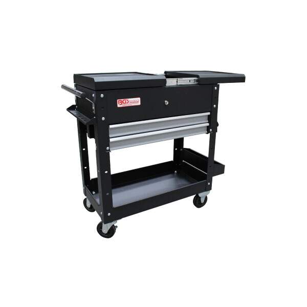BGS 4105 Werkstattwagen | 2 Schubladen | Horizontal-Doppelauszug | leer