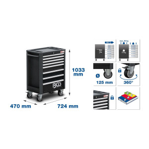 BGS 4113 Werkstattwagen Profi Standard | 8 Schubladen |...