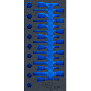 BGS 4116-1 Werkstattwageneinlage 1/3 | leer | für...