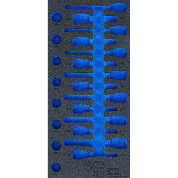 BGS 4118-1 Werkstattwageneinlage 1/3 | leer | für Art. 4118