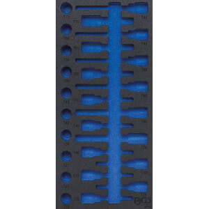 BGS 4119-1 Werkstattwageneinlage 1/3 | leer | für...