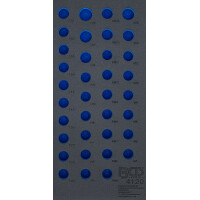 BGS 4120-1 Werkstattwageneinlage 1/3 | leer | für Art. 4120