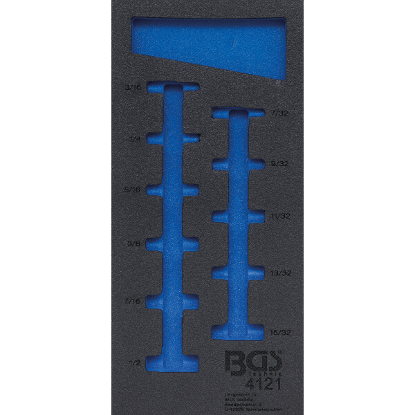 BGS 4121-1 Werkstattwageneinlage 1/3 | leer | für Art. 4121