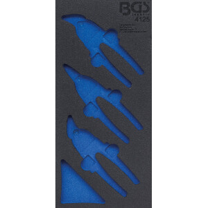 BGS 4125-1 Werkstattwageneinlage 1/3 | leer | für...
