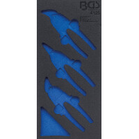 BGS 4125-1 Werkstattwageneinlage 1/3 | leer | für Art. 4125