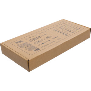 BGS 4127 Werkstattwageneinlage 1/3: Steckschlüssel-Satz | 6,3 mm (1/4") | 50-tlg.