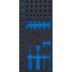 BGS 4127-1 Werkstattwageneinlage 1/3 | leer | für...
