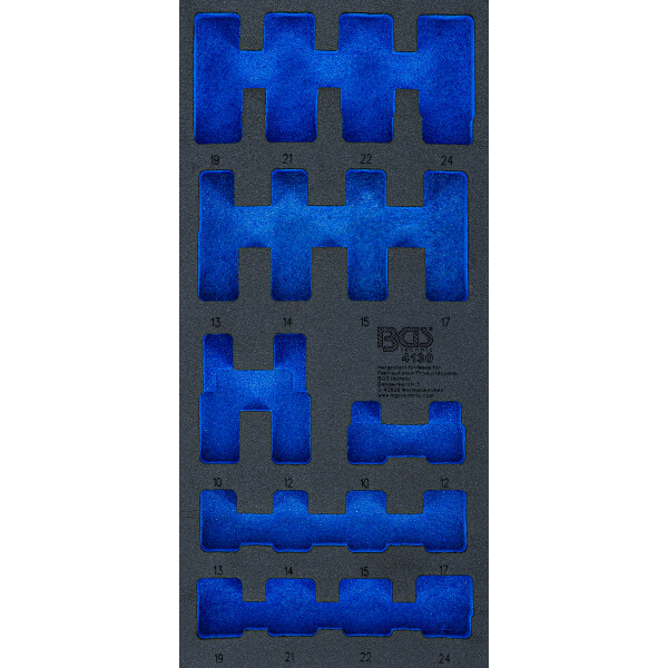 BGS 4130-1 Werkstattwageneinlage 1/3 | leer | für Art. 4130