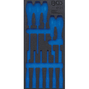 BGS 4131-1 Werkstattwageneinlage 1/3 | leer | für...