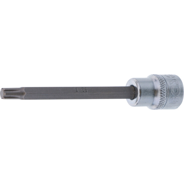 BGS 4141 Bit-Einsatz | Länge 100 mm | Antrieb Innenvierkant 10 mm (3/8") | Keil-Profil (für RIBE) M6